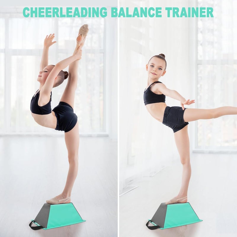 FINME Cheer Flyer Stand Stunt Stand, PU Non-Slip Flyer Stand Cheer for Promotion and Development of Flexibility, Core Strength and Conditioning in Children and Adults - Image 2